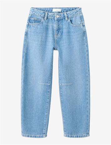 MANGO Balloon Jeans - OPEN BLUE - 146