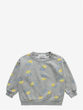 BOBO CHOSES Pixel Abduction All Over Sweatshirt - GREY - 92