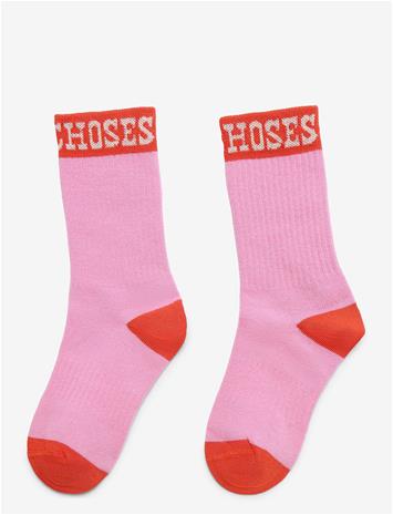 BOBO CHOSES Bobo Choses Pop Long Socks - PINK - 38/40