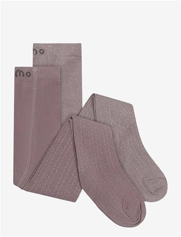 MINYMO Stocking W.glitter (2-Pack) - ELDERBERRY - 116\122