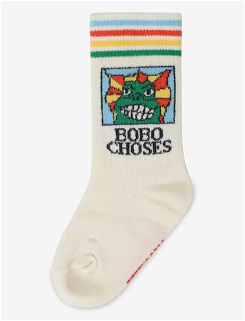 BOBO CHOSES Beast Long Socks Bobo Choses - WHITE - 32/34