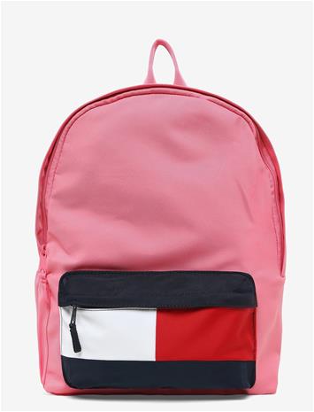 TOMMY HILFIGER Essential Flag Backpack - EXOTIC PINK - One Size