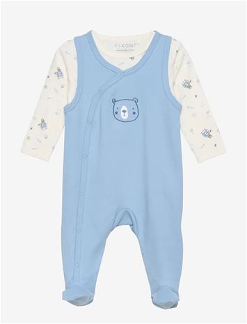 FIXONI Body Ls W.romper - ASHLEY BLUE - 44