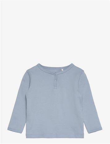 FIXONI Blouse Ls - Solid - ASHLEY BLUE - 62