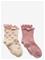 MINYMO Socks W. Lettuce Edge (2-Pack) - LIGHT ROSE - 31\34 – kuva 2