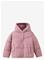 MANGO Hood Puffer Coat - PINK - 128 – kuva 2