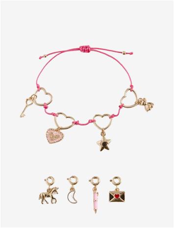 MANGO Interchangeable Charms Bracelet - GOLD - One Size