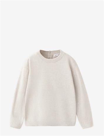 MANGO Medium-Knit Cotton Sweater - LIGHT BEIGE - 116 – kuva 2/2