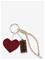 MANGO Charms Key Ring - DARK RED - One Size – kuva 2