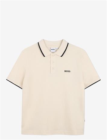 BOSS Short Sleeve Polo - SAND - 110 – kuva 2/2