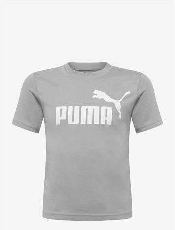PUMA Ess No. 1 Logo Tee B - GRAY ECHO - 140