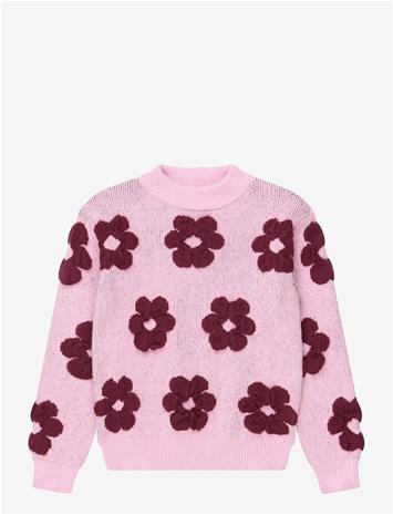 THE NEW Tnvarda Knit Pullover - PINK LAVENDER TN - 146/152
