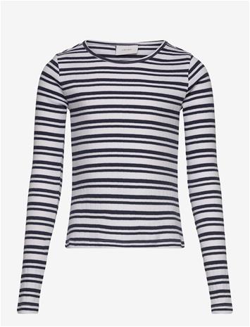 GRUNT Dopim Top Ls - NAVY STRIPE - 176