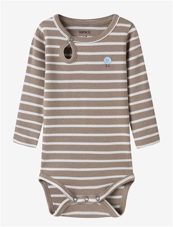 NAME IT Nbmlanco Ls Xsl Body - DUNE - 68