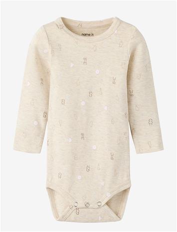 NAME IT Nbflydianna Ls Xsl Body - PEYOTE MELANGE - 50