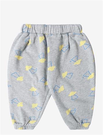 BOBO CHOSES Pixel Abduction All Over Jogging Pants - GREY - 86