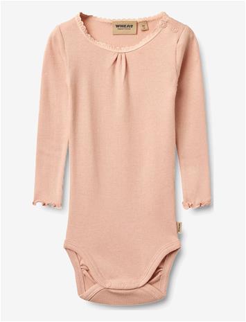 WHEAT Rib Body L/S Lotta - ROSE CLOUD - 74
