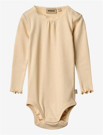 WHEAT Rib Body L/S Lotta - MACADAMIA - 68