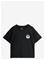 MINI RODINI Ritzratz Patch Ss Tee - BLACK - 128/134 – kuva 2