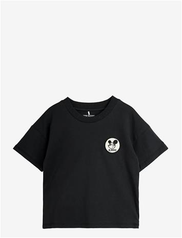MINI RODINI Ritzratz Patch Ss Tee - BLACK - 128/134