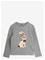 MINI RODINI Rabbit Application Ls Top - GREY MELANGE - 92/98 – kuva 2