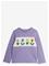 MINI RODINI Violas Panel Ls Top - PURPLE - 92/98 – kuva 2