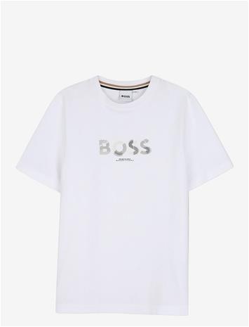 BOSS Short Sleeves Tee-Shirt - WHITE - 152