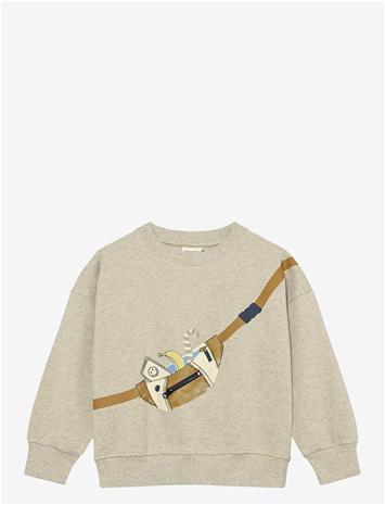 MINYMO Sweatshirt Ls - BEIGE MELANGE - 98 – kuva 3/4