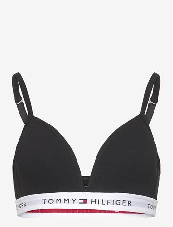 TOMMY HILFIGER Triangle Bra Fixed Foam - BLACK - 128-140