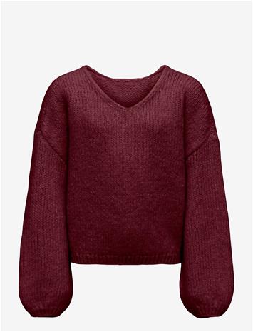 KIDS ONLY Kogdinea L/S Reversible Pullov. Knt - CABERNET - 122-128 – kuva 2/2