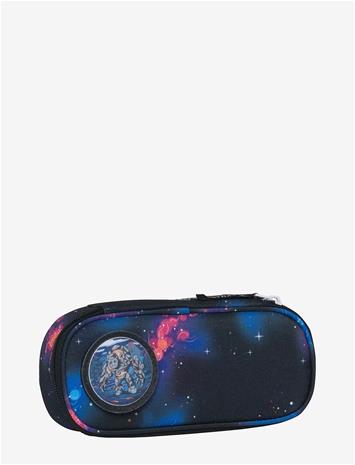 BECKMANN NORWAY Oval Pencil Case, Ninja Elements - BLACK - One Size – kuva 2/2