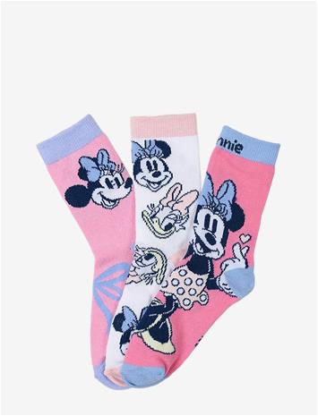 MINNIE MOUSE Socks - PINK - 27/30