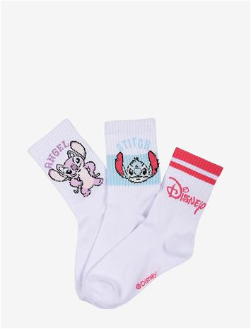 LILO & STITCH Socks - WHITE - 27/30