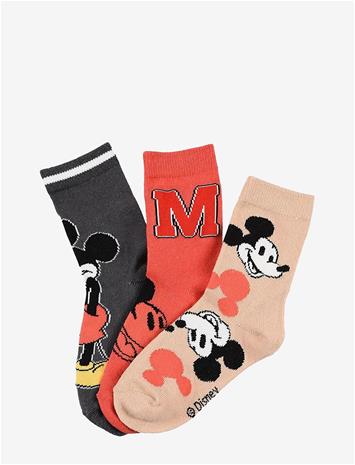 MICKEY MOUSE Socks - MULTI COLOURED - 23/26