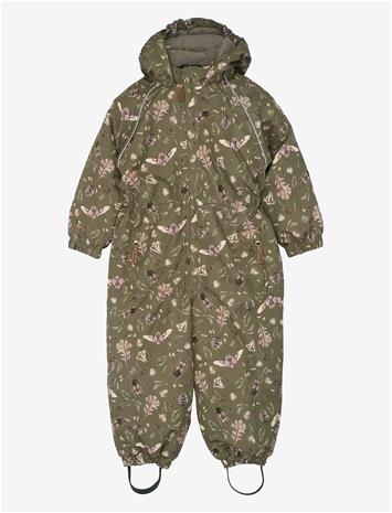 MIKK-LINE Polyester Junior Suit - Aop Forrest - BURNT OLIVE - 92