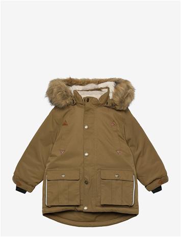 MIKK-LINE Twill Nylon Boy Parca - KANGAROO - 98