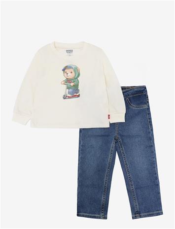 LEVI'S Wf-Woven Pant Set - LEVI'S EGRET - 98