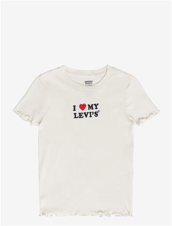 LEVI'S Kt-S/S Knit Top - LEVI'S EGRET - 152