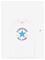 CONVERSE Te-S/S Tee - WHITE/GNARLY BLUE - 158/170 – kuva 2