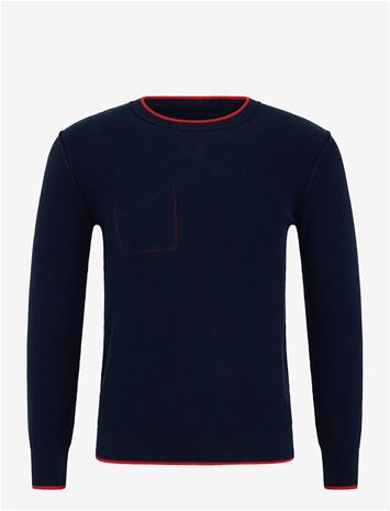 REPLAY Natural Component Sweater - BLUE - 10 A