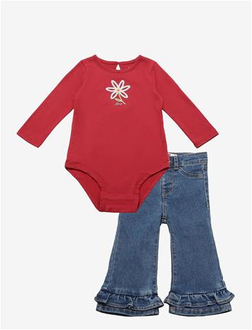 LEVI'S Wf-Woven Pant Set - DEEP CLARET - 98