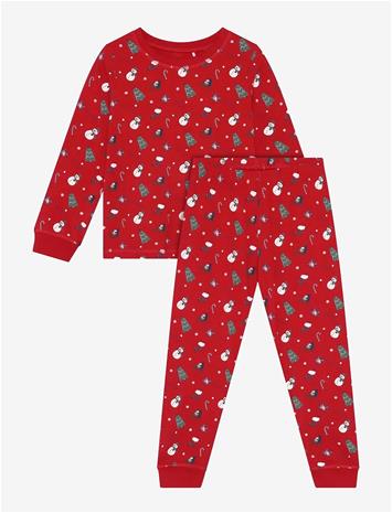 MINYMO Pyjamas Set Aop - SCARLET SAGE - 92