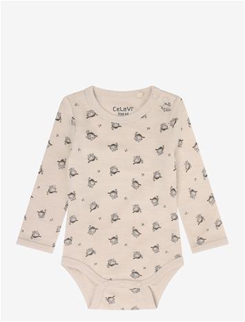 CELAVI Body Ls - Aop - MOCHA MERINGUE - 90 – kuva 2/2