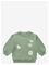 WHEAT Sweatshirt L/S Elliot - JADE GREEN - 80 – kuva 2