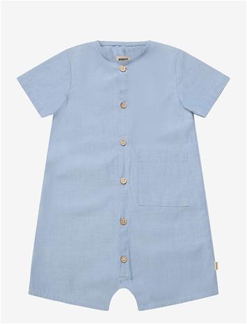 WHEAT Playsuit Frederik - BLUE CHAMBREY - 80