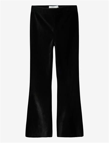 NAME IT Nkforinge Bootcut Vel Pant - BLACK - 158