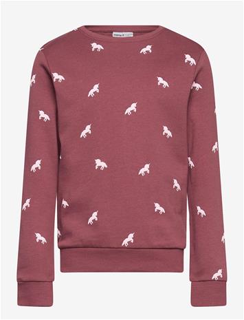 NAME IT Nmfvalba Ls Sweat Unb Noos - WILD GINGER - 104 – kuva 2/2