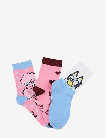 BLUEY Socks - PINK - 31/34 – kuva 2/2