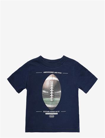 ABERCROMBIE KIDS Te-S/S Tee - BLUE - 104 – kuva 2/2
