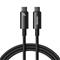 Baseus USB-C to USB-C cable Tungsten Gold 240W 2m – kuva 4